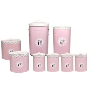 سرویس آشپزخانه 8 پارچه C & S طرح Blossom مدل 820