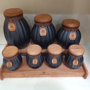 ست پاسماوری 7 پارچه طرح آوین خمره ای