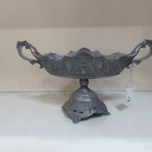 کشکول پایه دار و نگین دار پیوتر