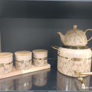 ست کتری و قوری و پاسماوری