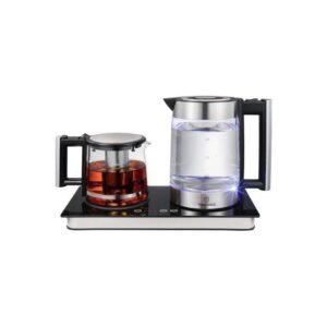 چای ساز کنارهمی شیشه ای ترام هاوس مدل 12181